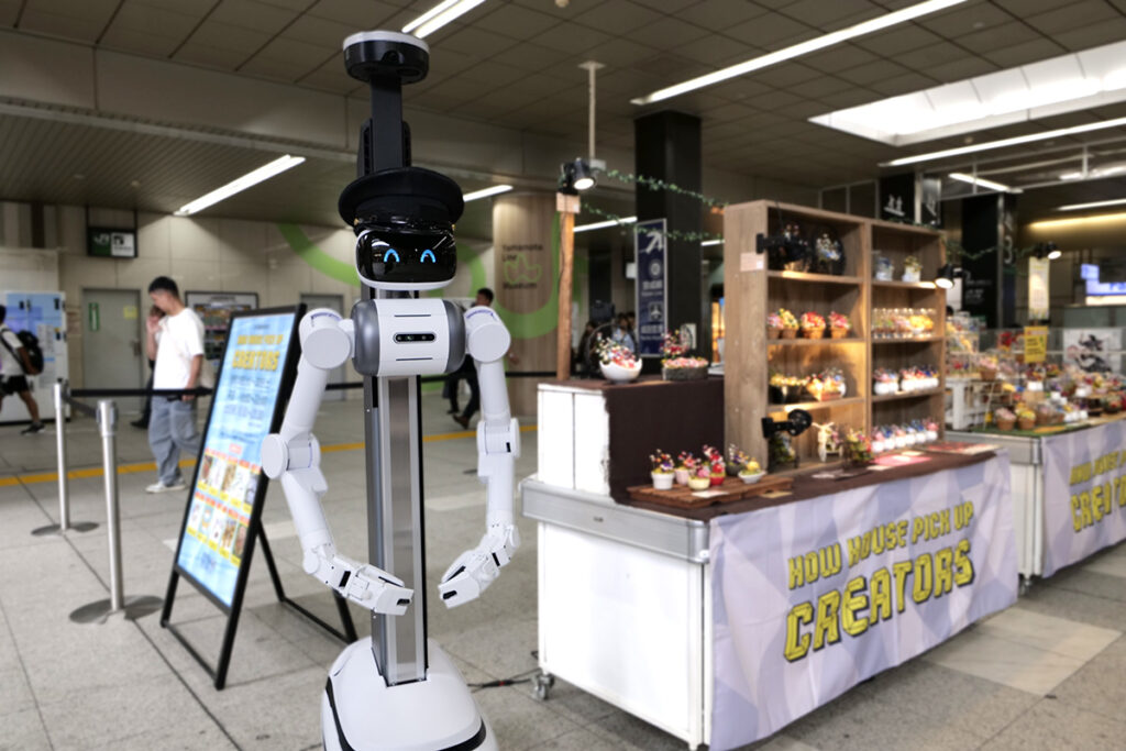 ugo Pro、日暮里駅イベントスペースにて警備の実証実験を実施